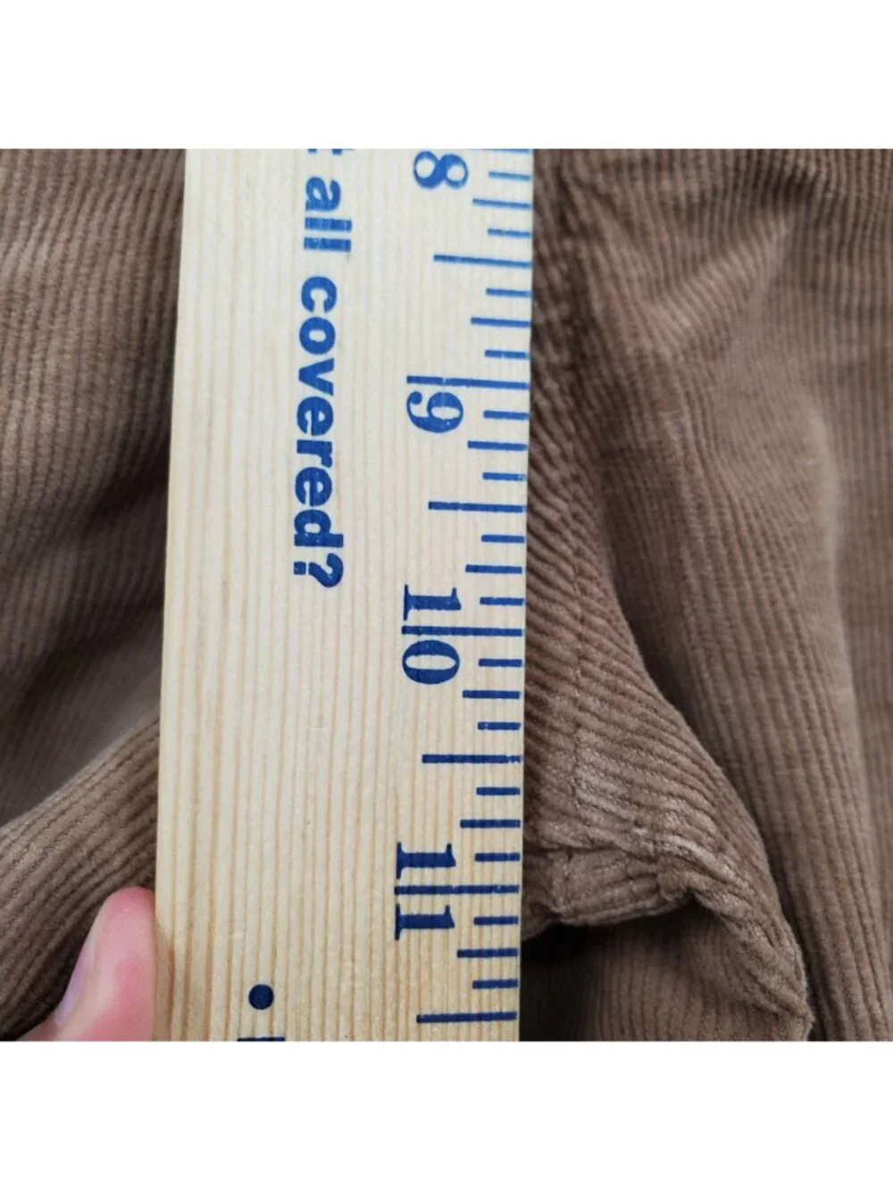 Faherty Regular Fit Textured Corduroy Pants Women Size 27 NWOT Brown High Rise